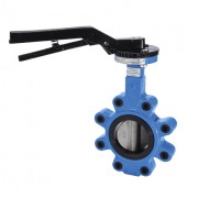 شیر پروانه ای بدون فلنج (ویفری ) گیربکسی میراب